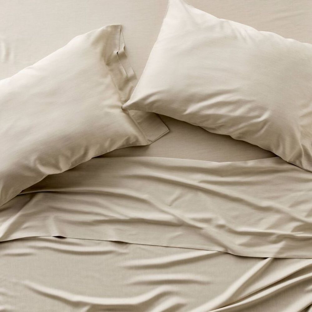 Full 400 Thread Count Rayon from Bamboo Sheet Set Light Olive Green - Casaluna